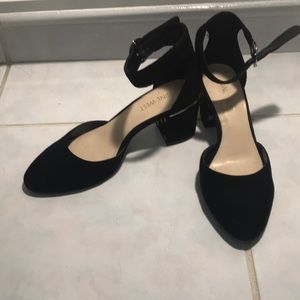 Custom made black sandals